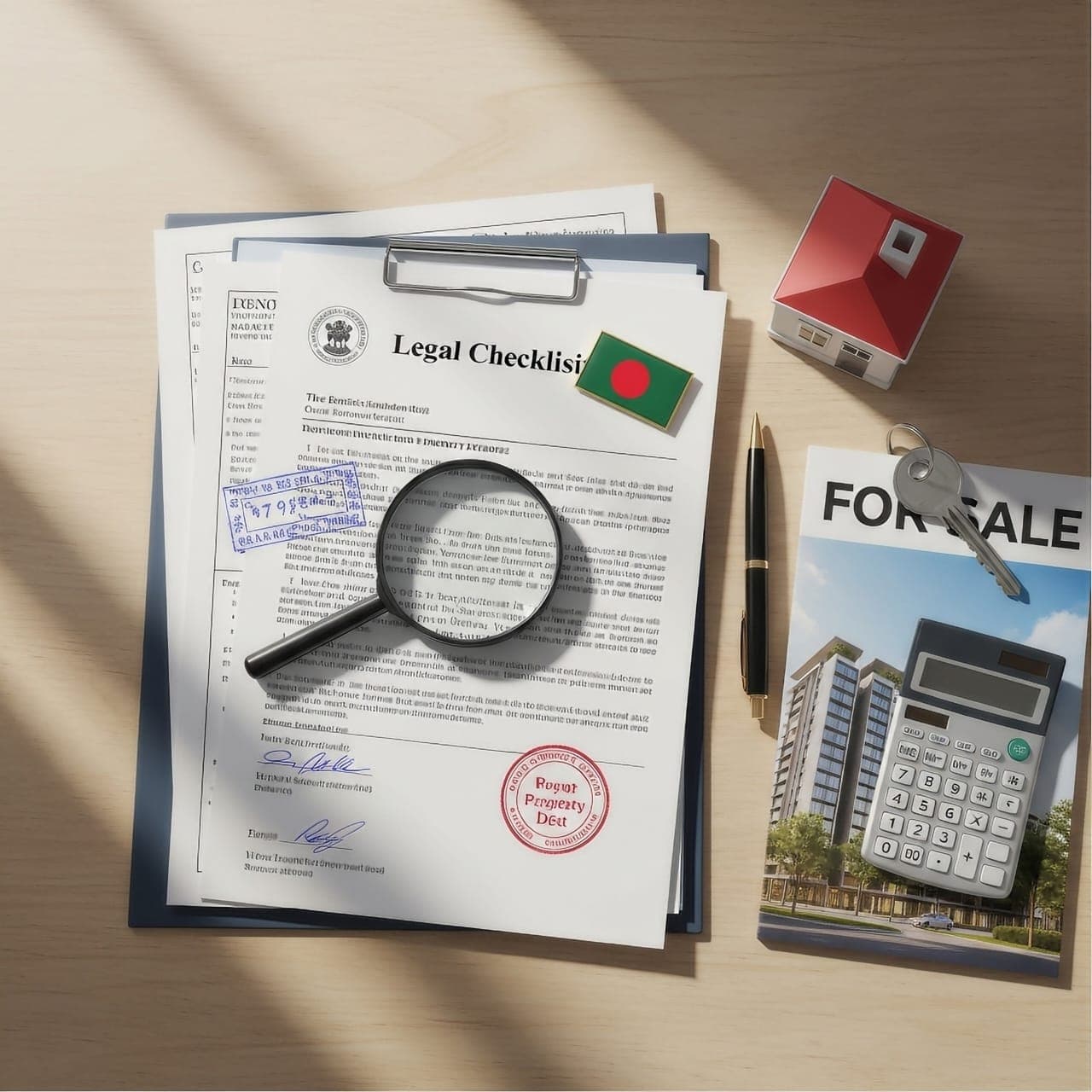RAJUK Approval + Legal Checklist for Buying a Flat in Bangladesh (Simple Step-by-Step Guide)